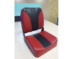 Кресло для катера складное СИБДЖЕТ- ПВХ красное/черное