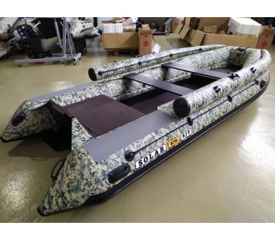 Лодка надувная моторная solar-520 super jet tunnel (rib)