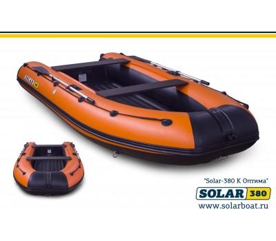 Лодка надувная моторная SOLAR-380 К (Оптима)